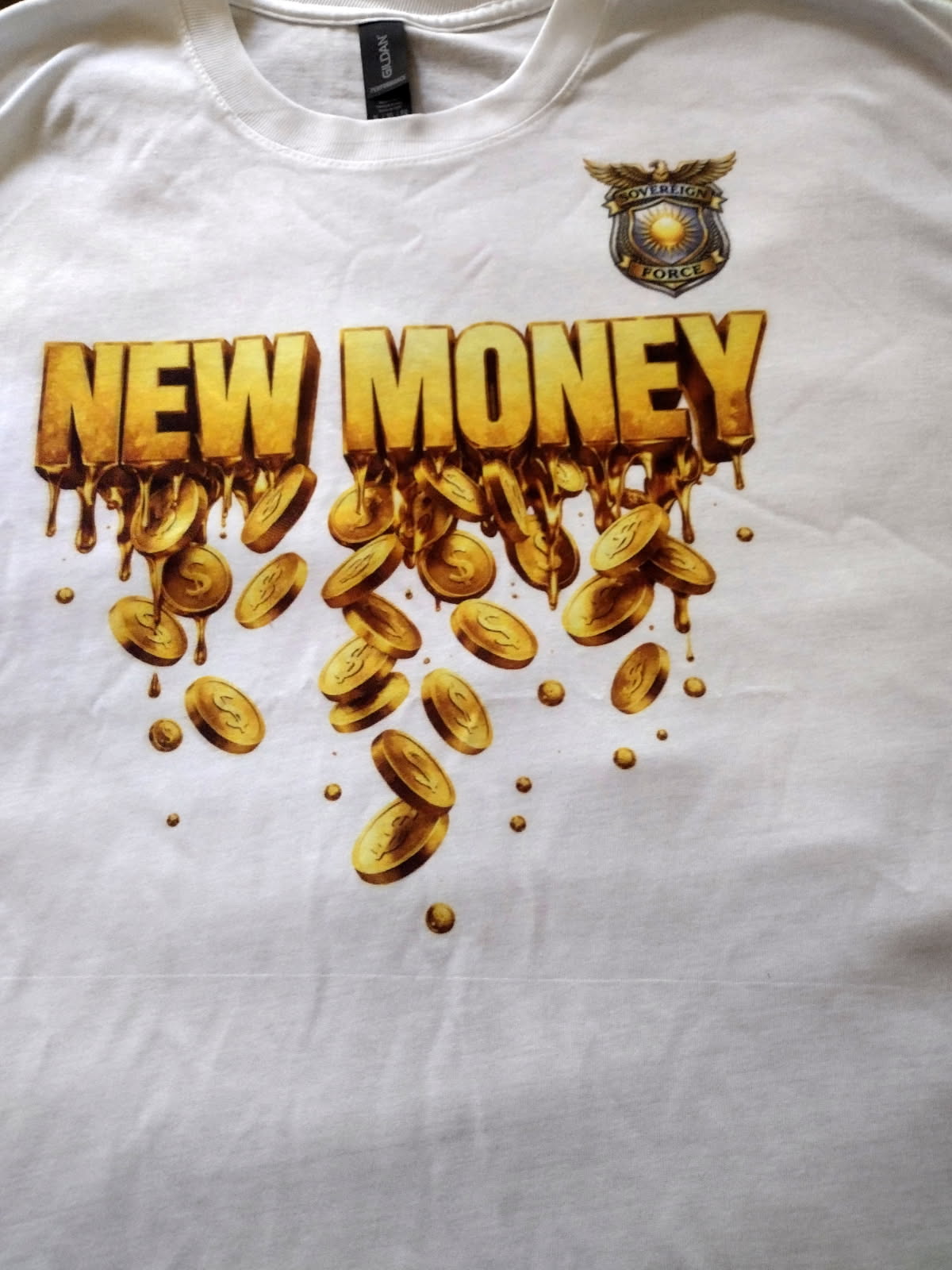 The Money T-Shirt – Sovereign Force New Money Collection